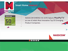 Tablet Screenshot of maxmytv.com